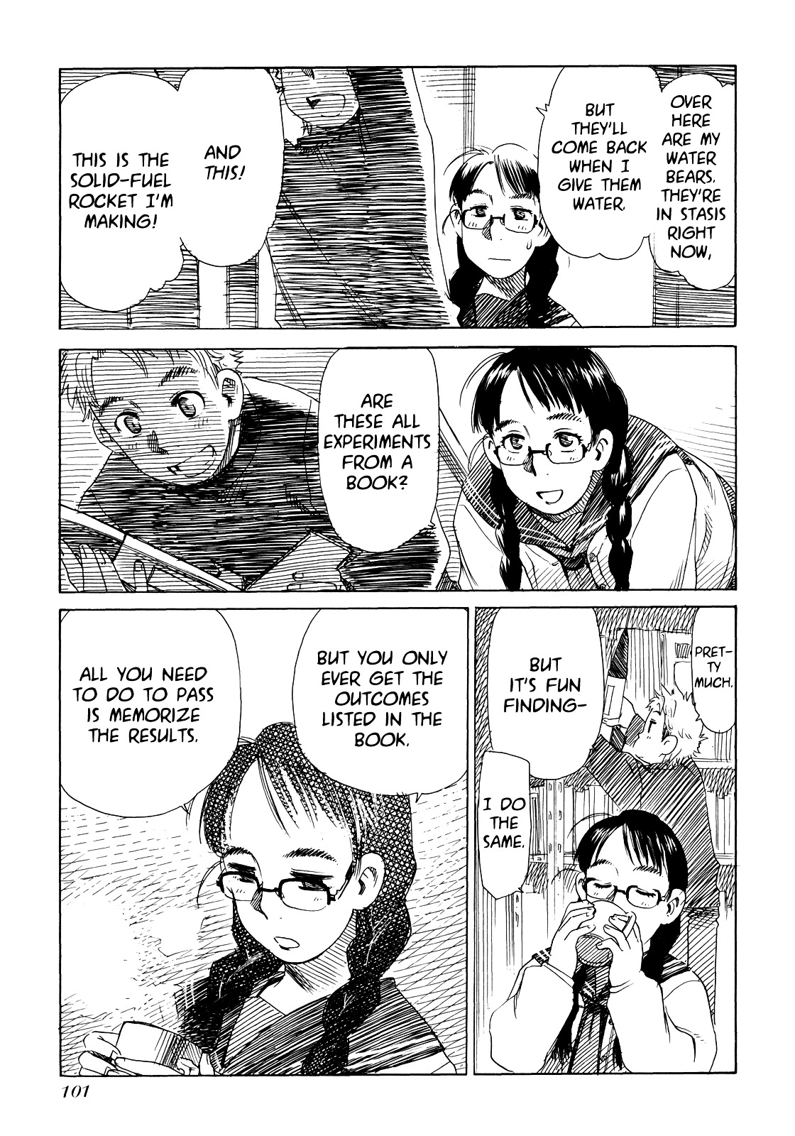 Mizu Wakusei Nendaiki Chapter 3 page 10 - Chapter 3 : In Winter