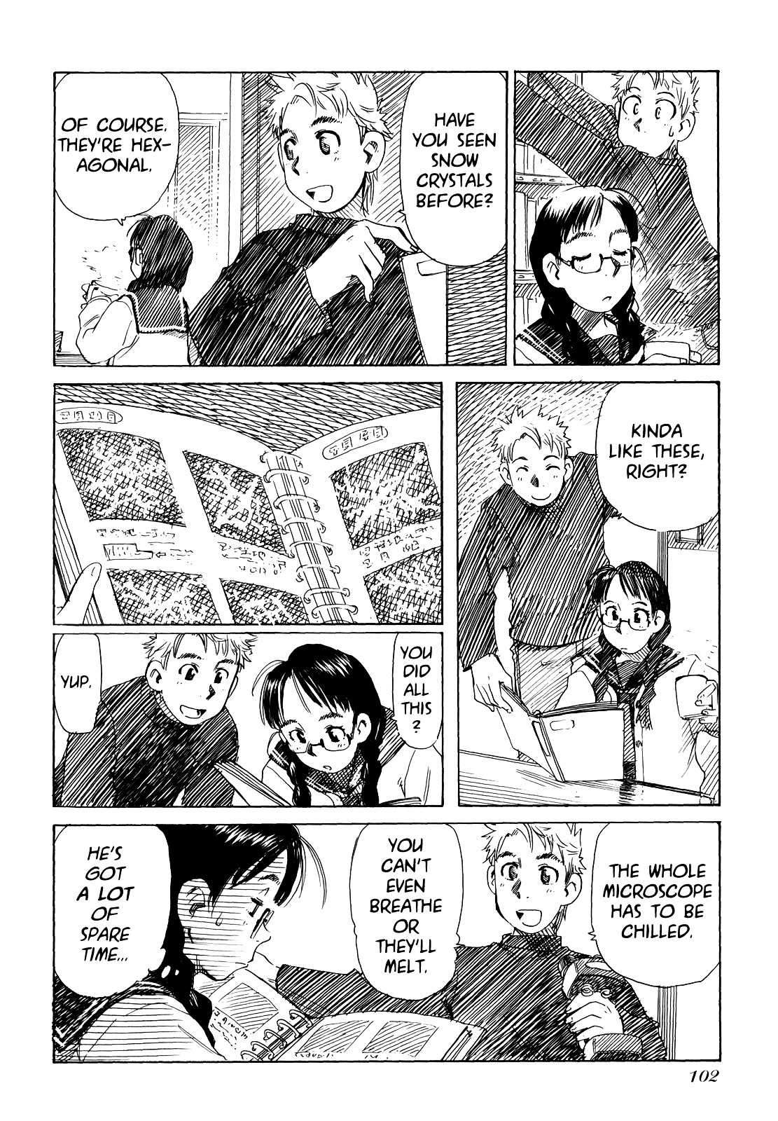 Mizu Wakusei Nendaiki Chapter 3 page 11 - Chapter 3 : In Winter