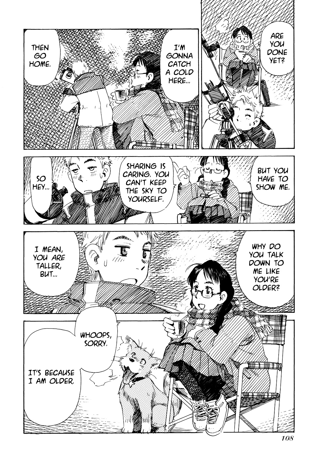 Mizu Wakusei Nendaiki Chapter 3 page 17 - Chapter 3 : In Winter