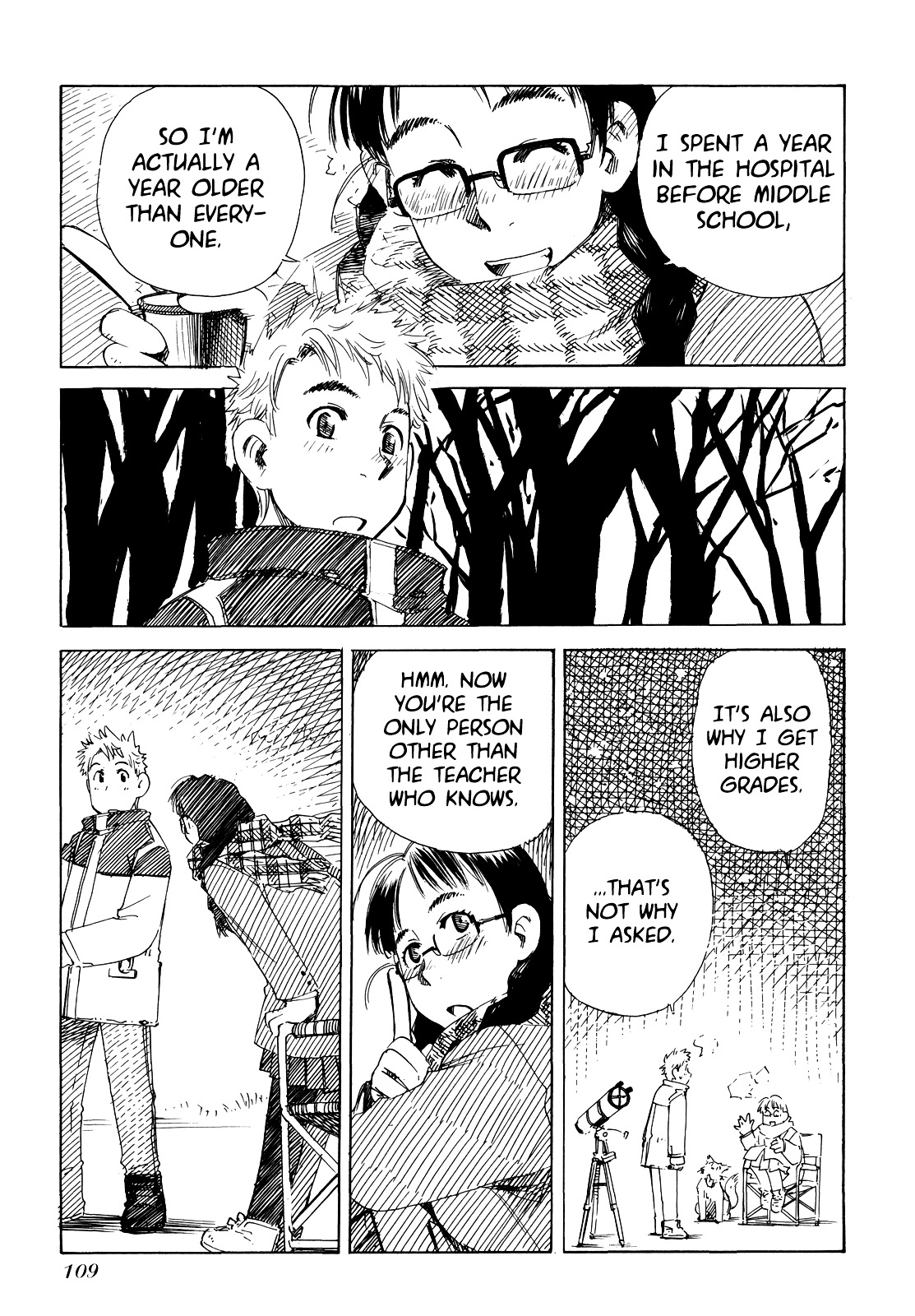 Mizu Wakusei Nendaiki Chapter 3 page 18 - Chapter 3 : In Winter