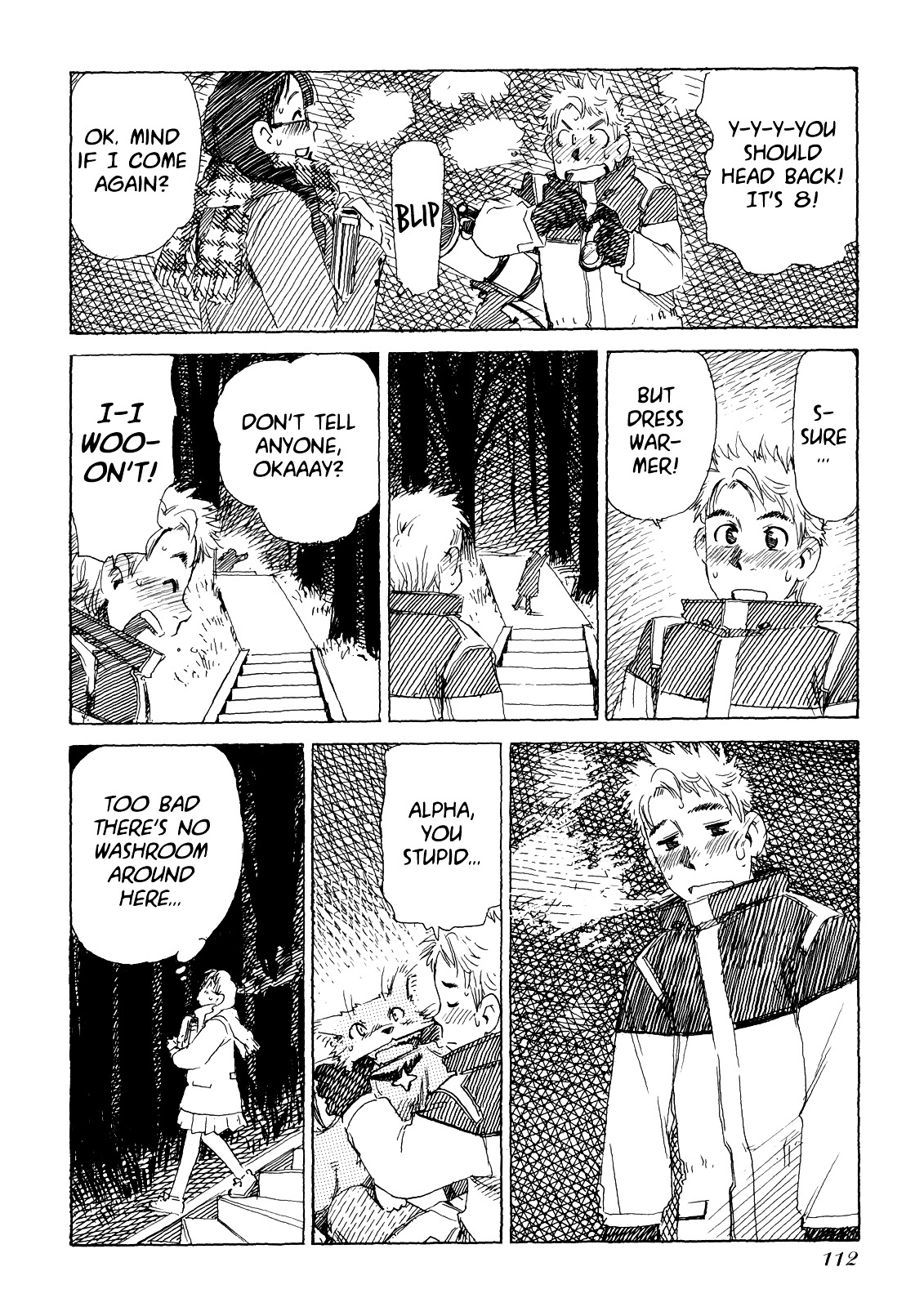 Mizu Wakusei Nendaiki Chapter 3 page 21 - Chapter 3 : In Winter