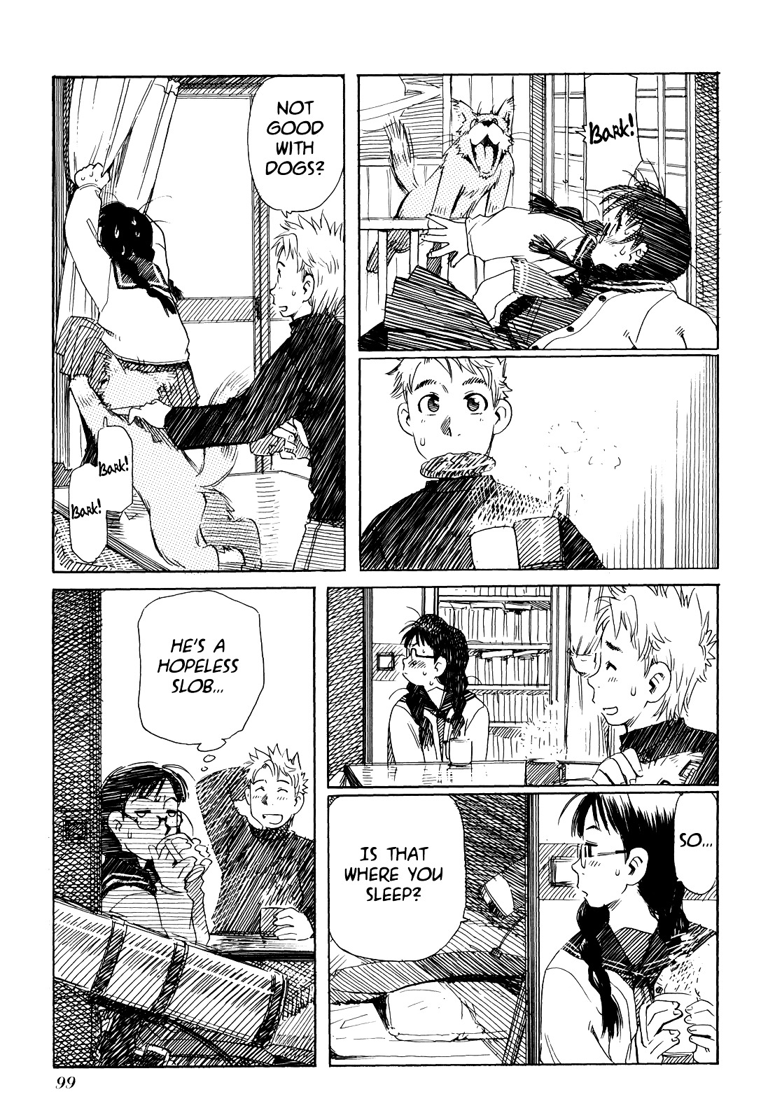 Mizu Wakusei Nendaiki Chapter 3 page 8 - Chapter 3 : In Winter