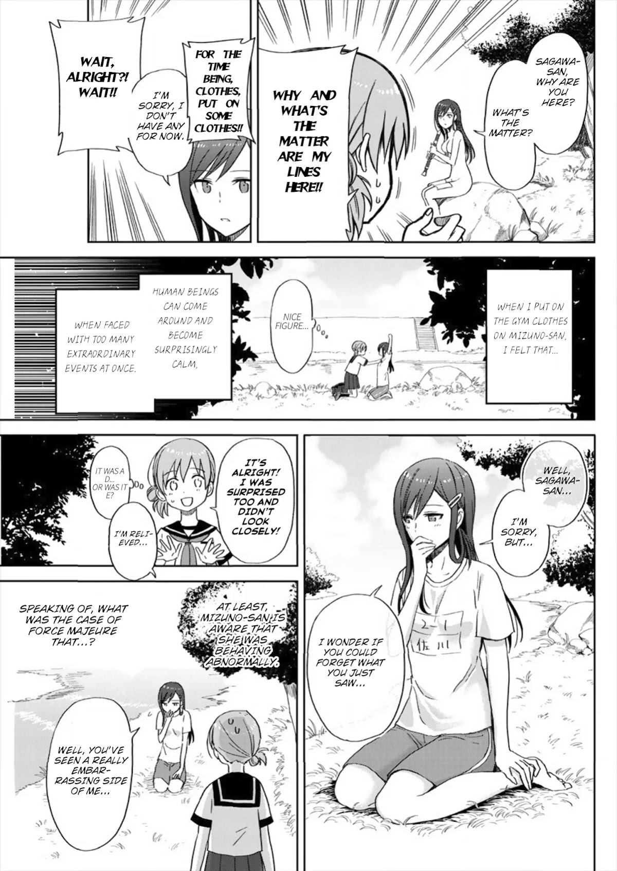 Mizube No Mizuno-san Chapter 1 page 3 - Chapter 1: An Unexpected Incident