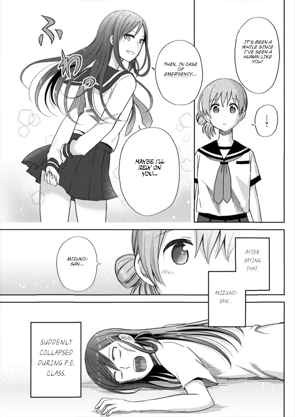 Mizube No Mizuno-san Chapter 1 page 9 - Chapter 1: An Unexpected Incident