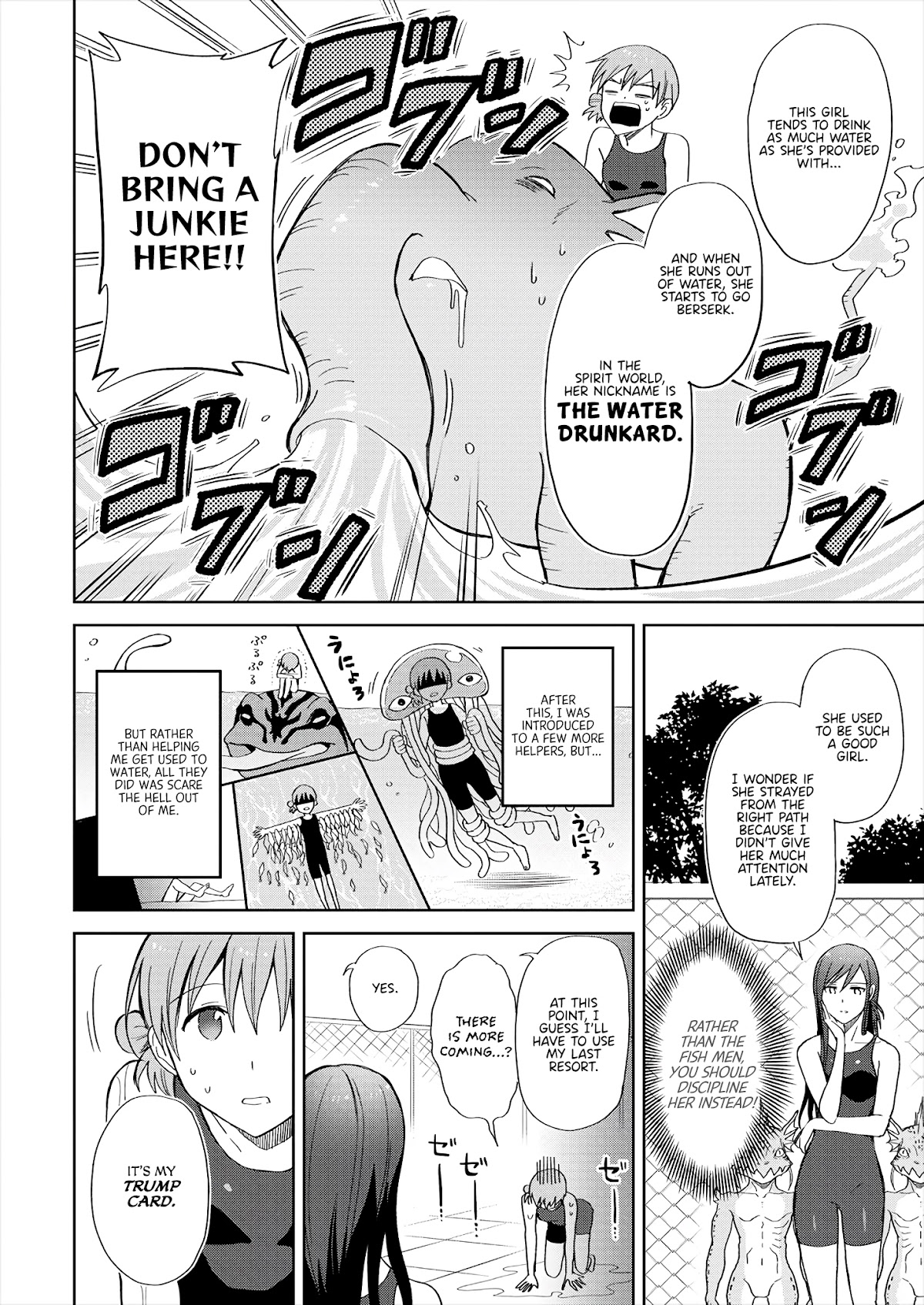 Mizube No Mizuno-san Chapter 3 page 12 - Chapter 3: Mizuno-san’s Lessons Will Get You Rid of Aquaphobia?!