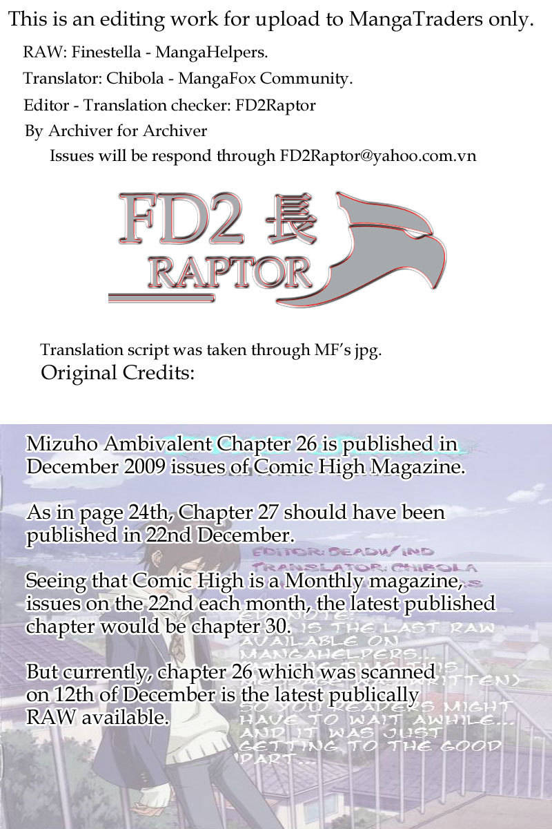 Mizuho Ambivalent Chapter 26 page 25 - Chapter 26