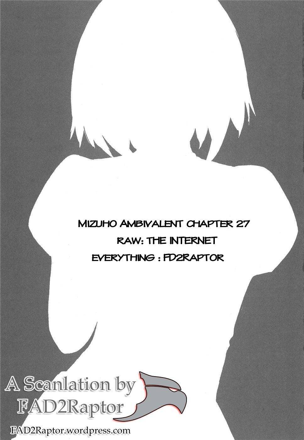 Mizuho Ambivalent Chapter 27 page 1 - Chapter 27