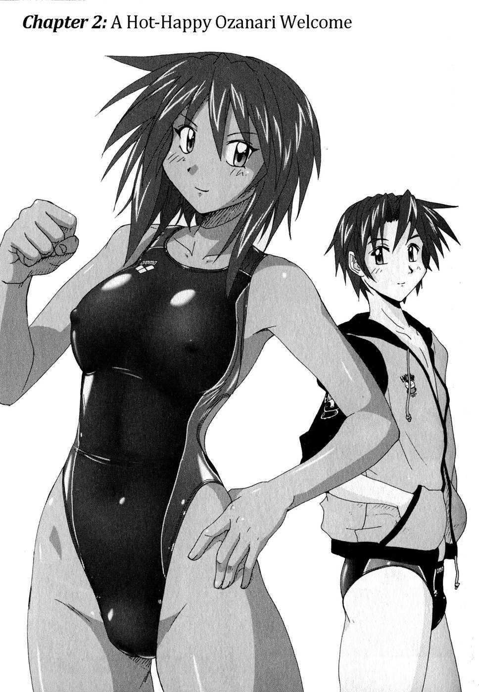 Mizuiro Splash Chapter 2.1 page 1 - Chapter 2.1: A Hot-Happy Ozanari Welcome