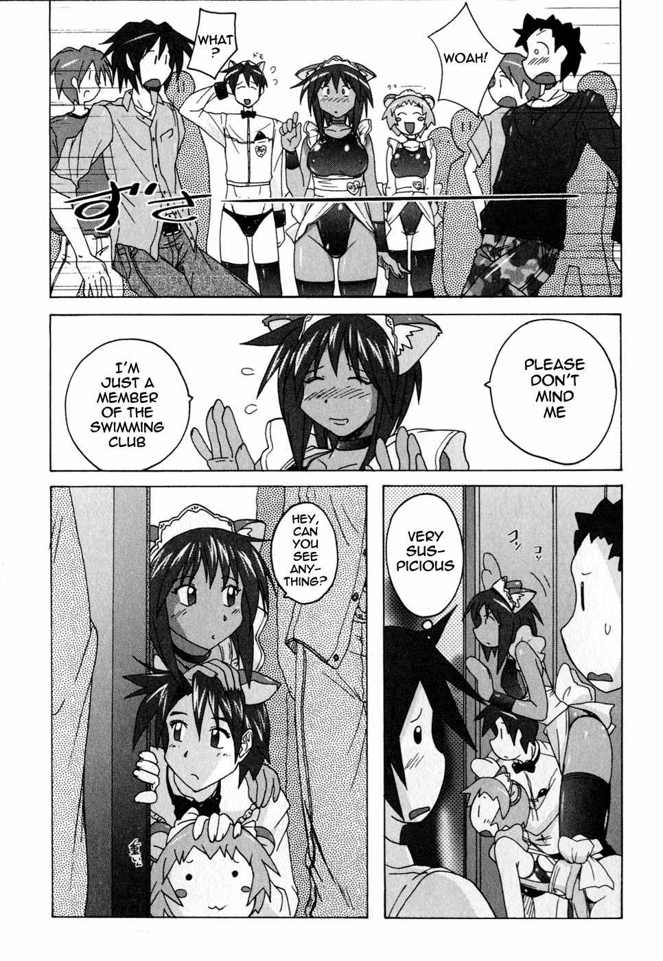 Mizuiro Splash Chapter 3.1 page 11 - Chapter 3.1: The Spring School Festival's Swimwear Competition (1)