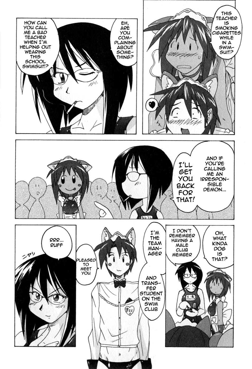 Mizuiro Splash Chapter 3.1 page 14 - Chapter 3.1: The Spring School Festival's Swimwear Competition (1)