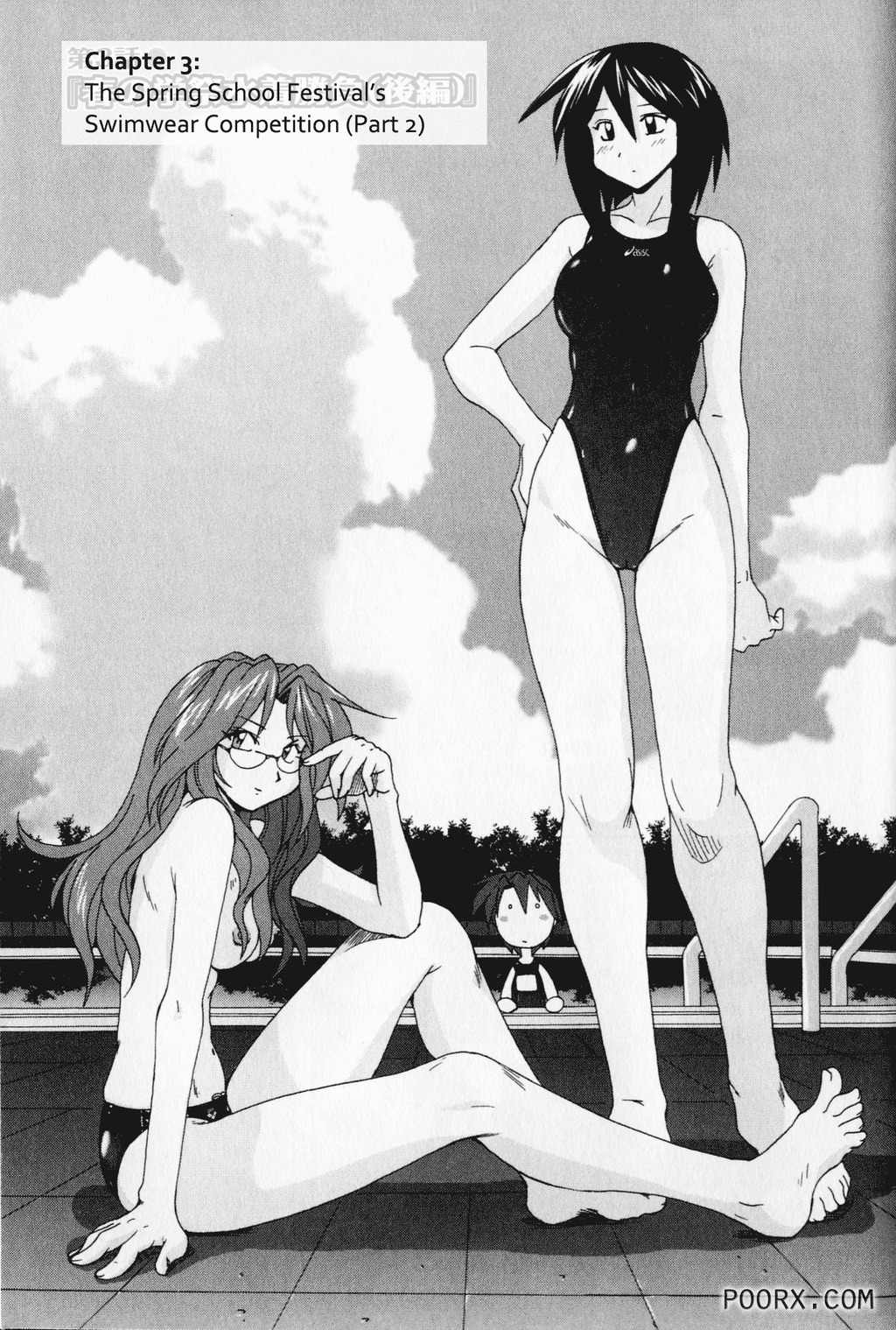 Mizuiro Splash Chapter 3.2 page 1 - Chapter 3.2: The Spring School Festival's Swimwear Competition (2)