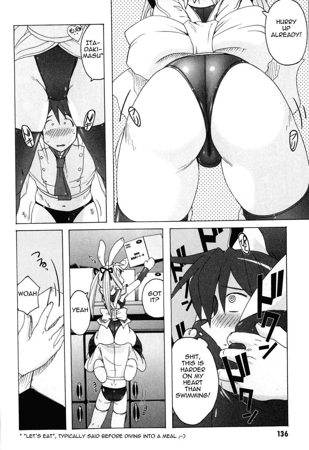 Mizuiro Splash Chapter 3.2 page 12 - Chapter 3.2: The Spring School Festival's Swimwear Competition (2)