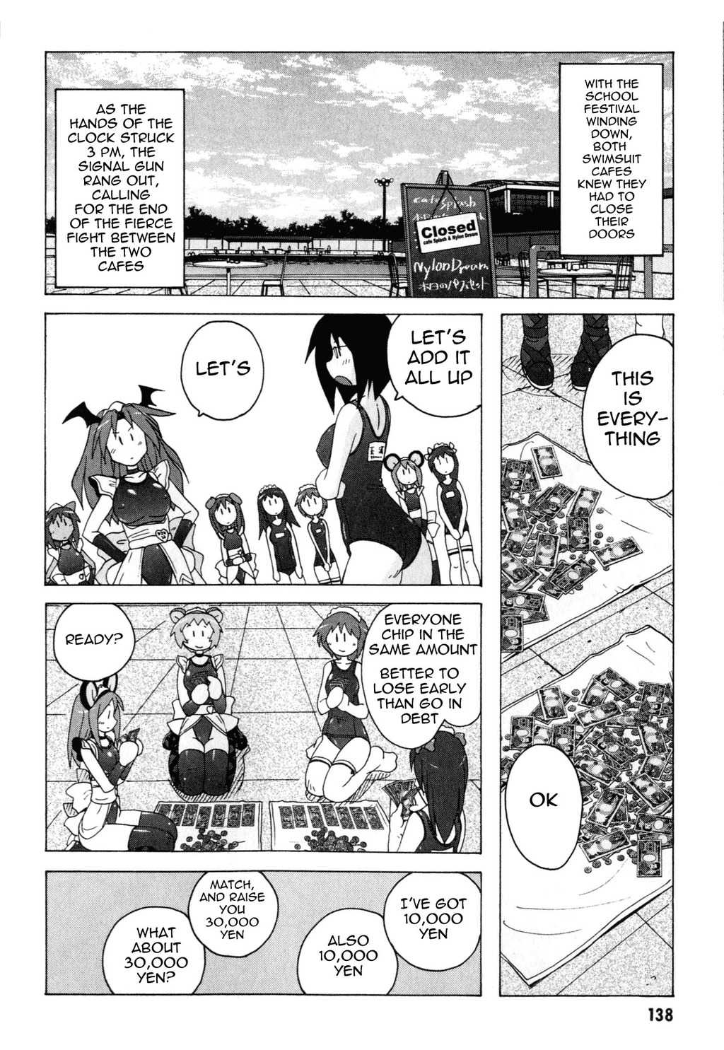 Mizuiro Splash Chapter 3.2 page 14 - Chapter 3.2: The Spring School Festival's Swimwear Competition (2)