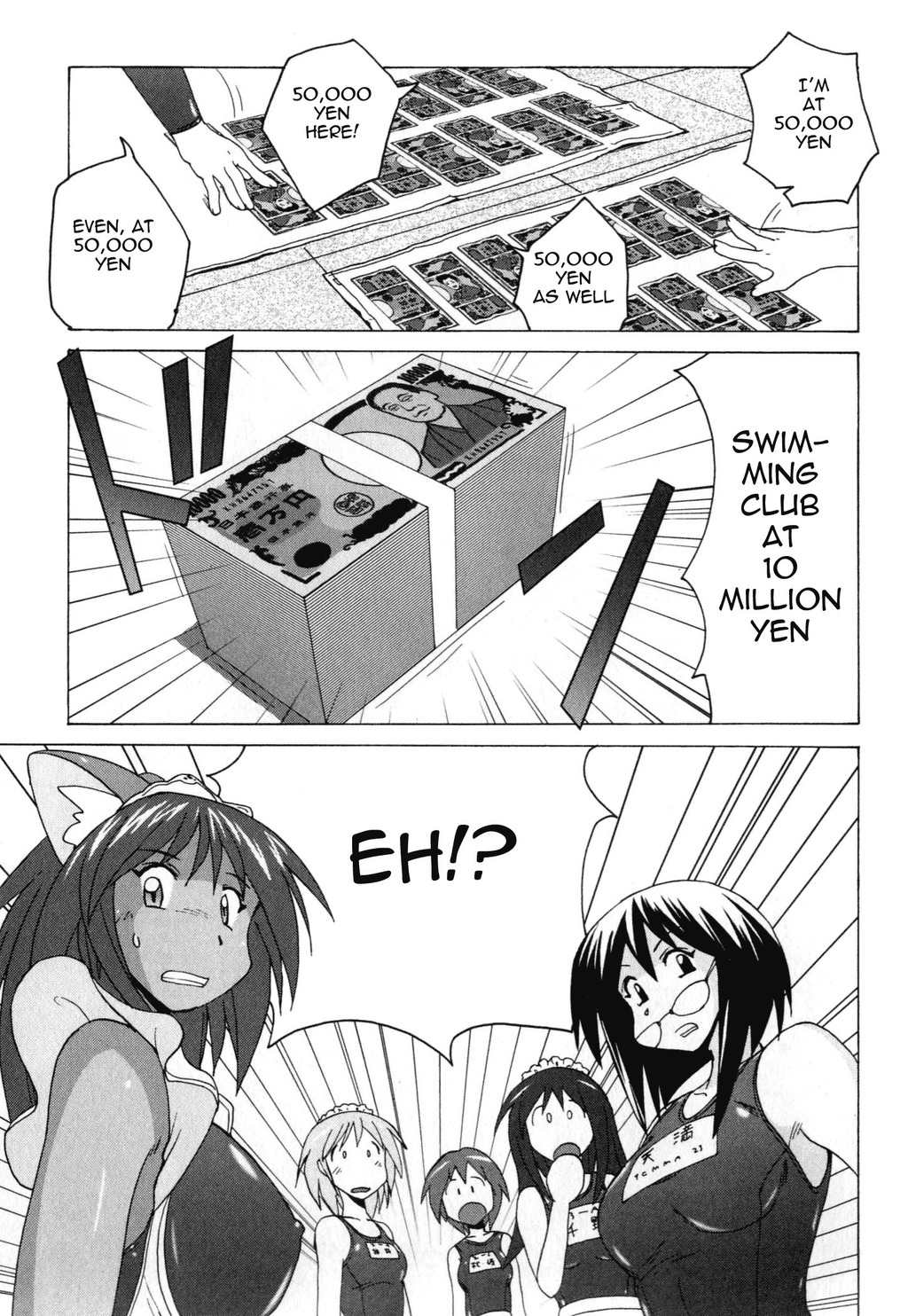 Mizuiro Splash Chapter 3.2 page 15 - Chapter 3.2: The Spring School Festival's Swimwear Competition (2)