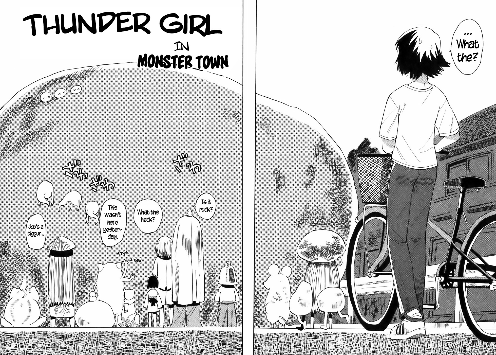 Mizukami Satoshi Tanpenshuu Chapter 17 page 2 - Chapter 17 : Thunder Girl in Monster Town