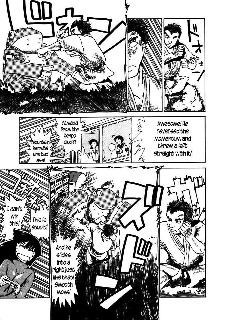 Mizukami Satoshi Tanpenshuu Chapter 8 page 14 - Chapter 8 : The Titan of Steel, AKA Omegafrog