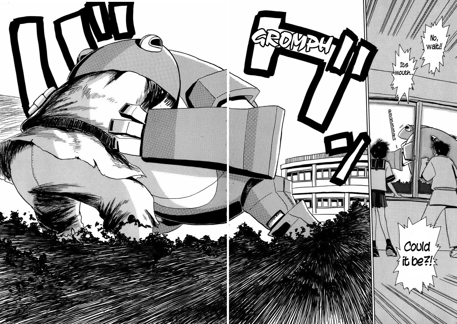 Mizukami Satoshi Tanpenshuu Chapter 8 page 17 - Chapter 8 : The Titan of Steel, AKA Omegafrog
