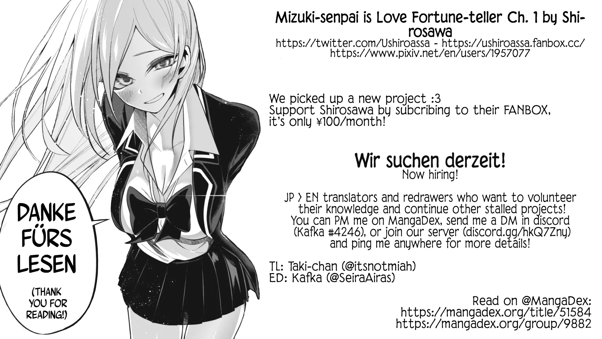 Mizuki-senpai no Koi Uranai Chapter 1 page 12 - Chapter 1