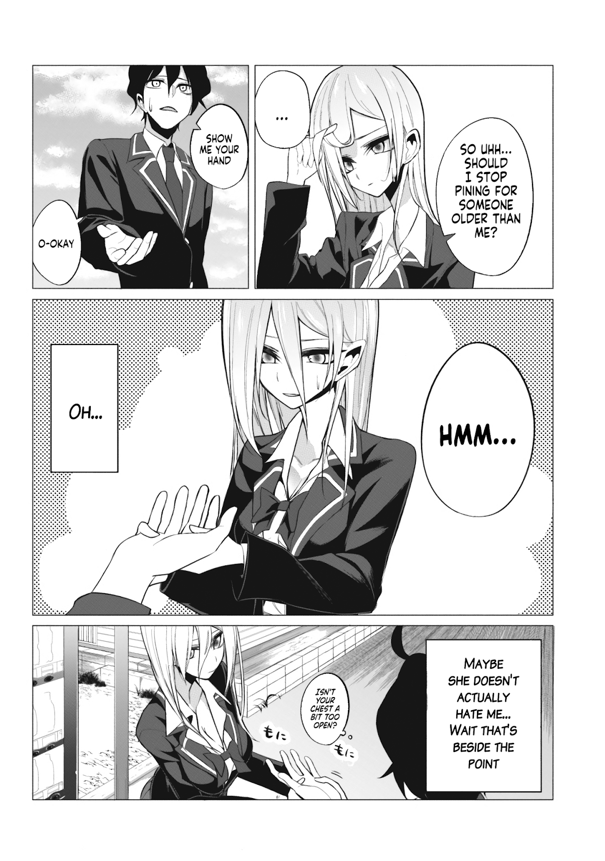 Mizuki-senpai no Koi Uranai Chapter 1 page 7 - Chapter 1
