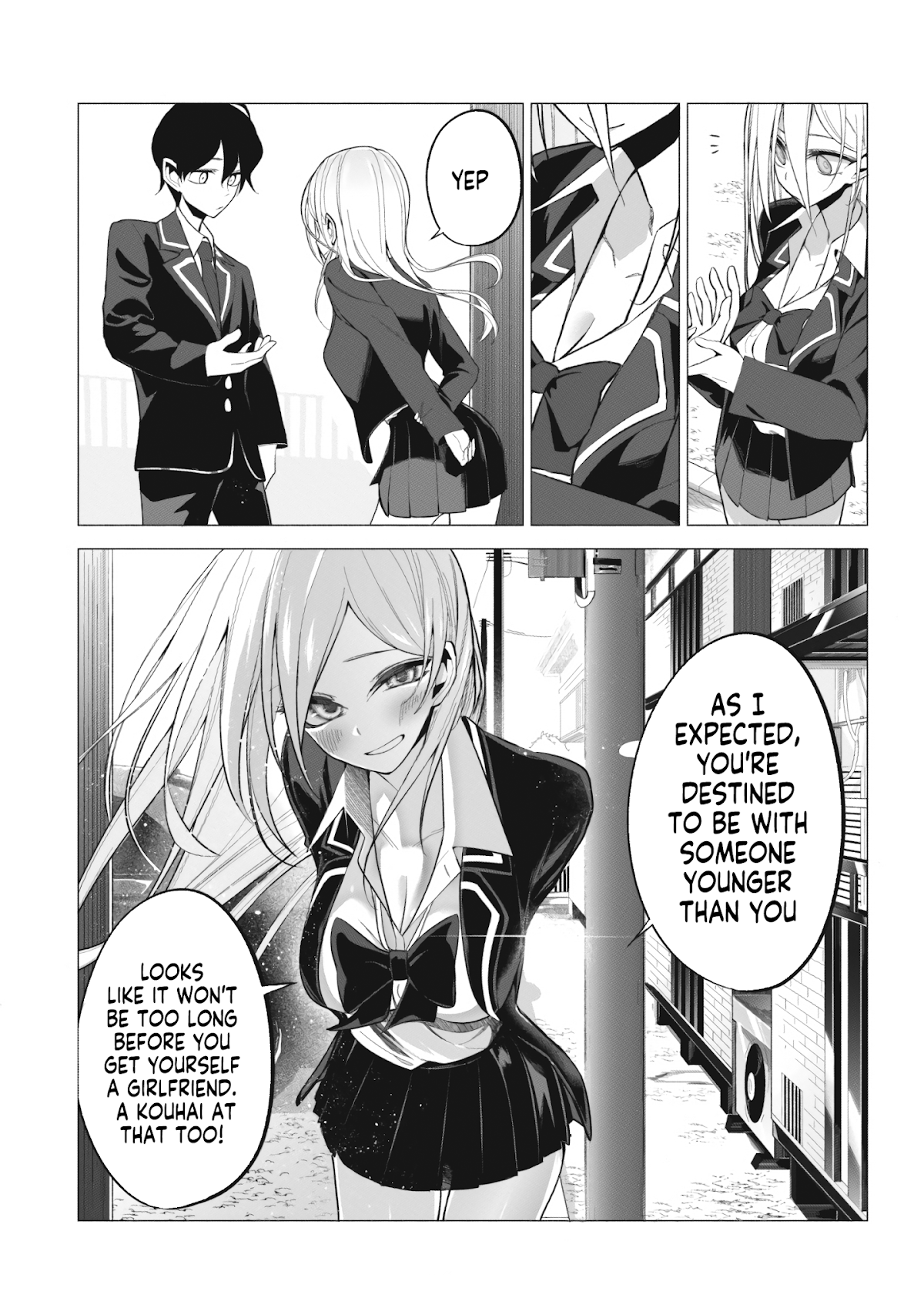 Mizuki-senpai no Koi Uranai Chapter 1 page 8 - Chapter 1