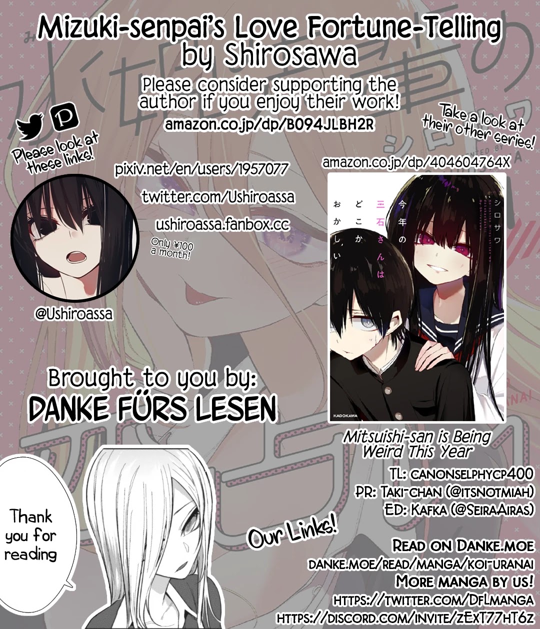 Mizuki-senpai no Koi Uranai Chapter 13 page 16 - Chapter 13