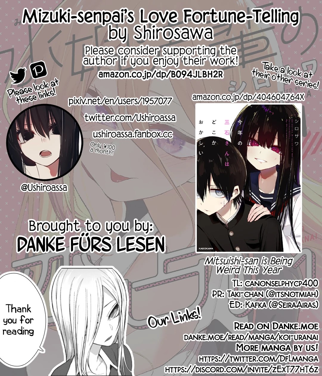 Mizuki-senpai no Koi Uranai Chapter 14 page 15 - Chapter 14