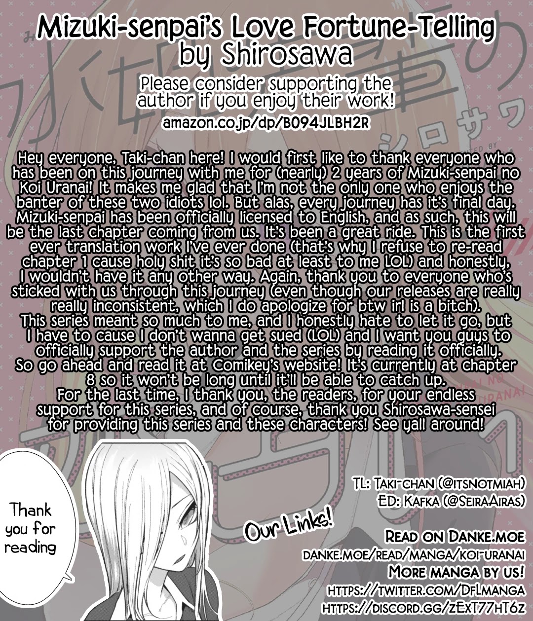 Mizuki-senpai no Koi Uranai Chapter 15 page 19 - Chapter 15