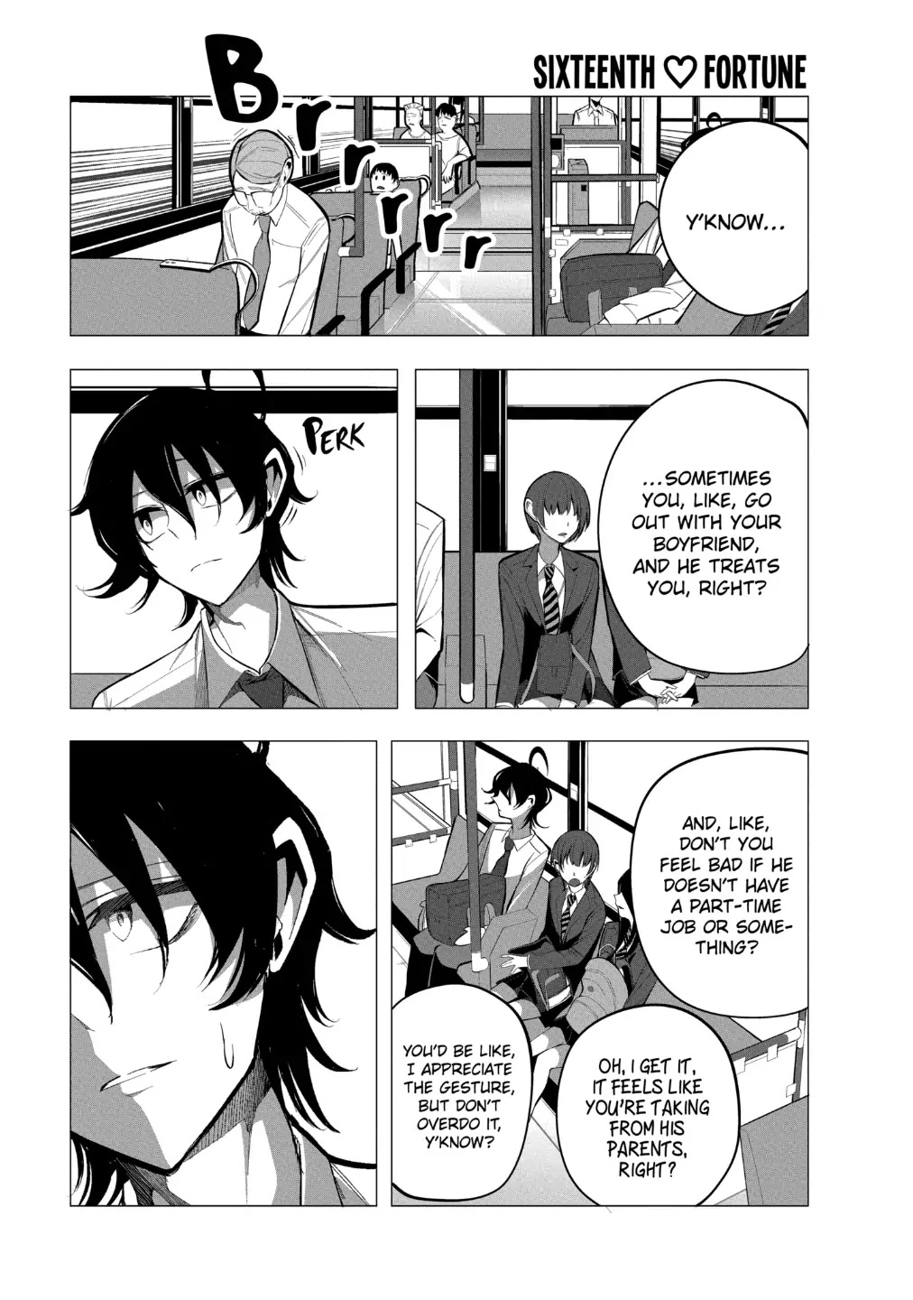 Mizuki-senpai no Koi Uranai Chapter 16 page 1 - Chapter 16