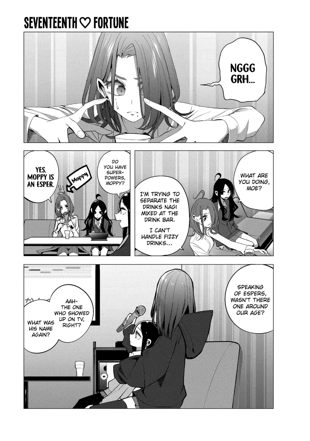 Mizuki-senpai no Koi Uranai Chapter 17 page 1 - Chapter 17