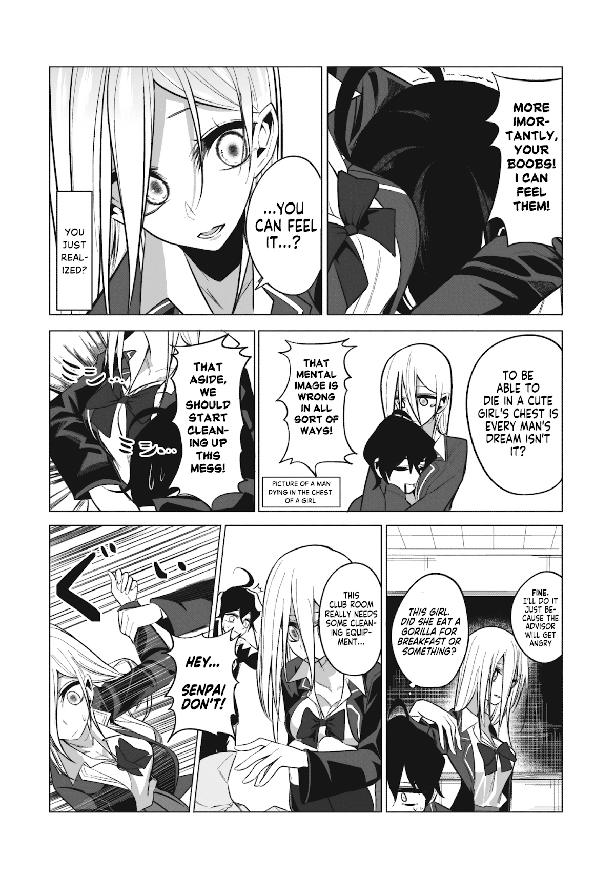 Mizuki-senpai no Koi Uranai Chapter 2 page 7 - Chapter 2