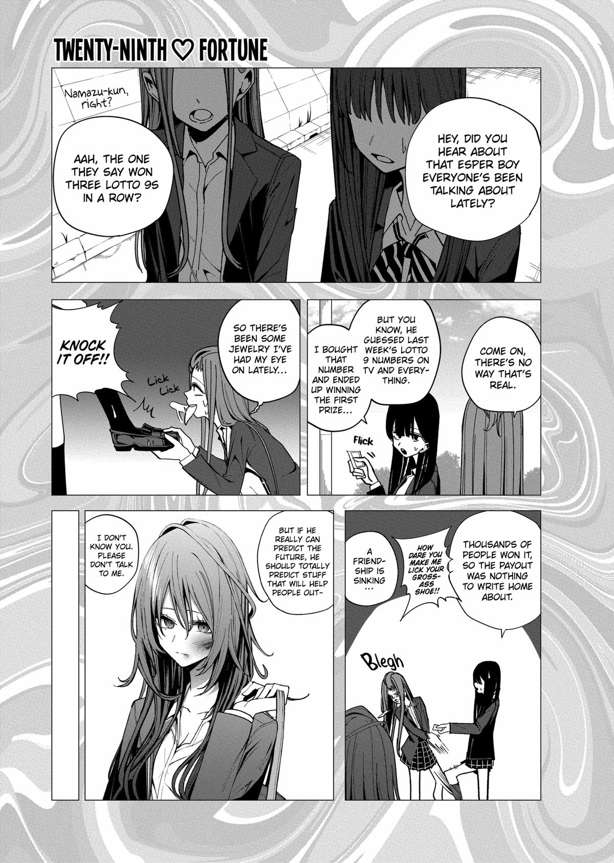 Mizuki-senpai no Koi Uranai Chapter 29 page 1 - Chapter 29