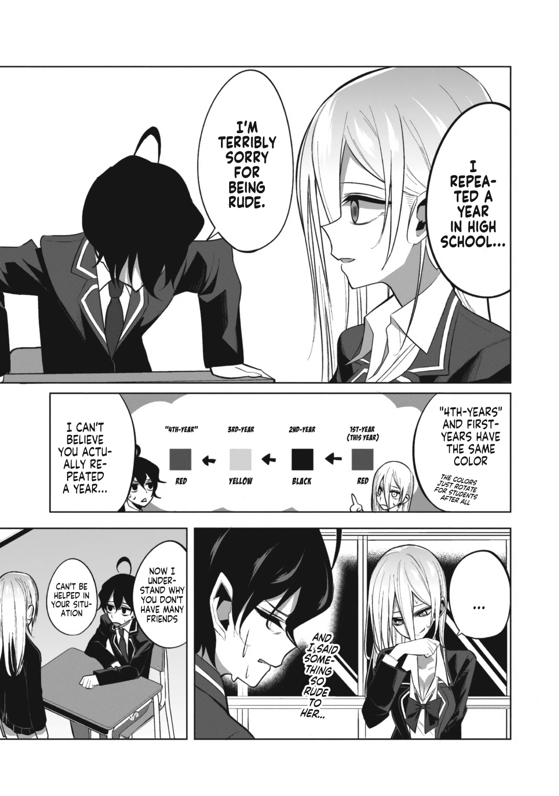 Mizuki-senpai no Koi Uranai Chapter 3 page 5 - Chapter 3
