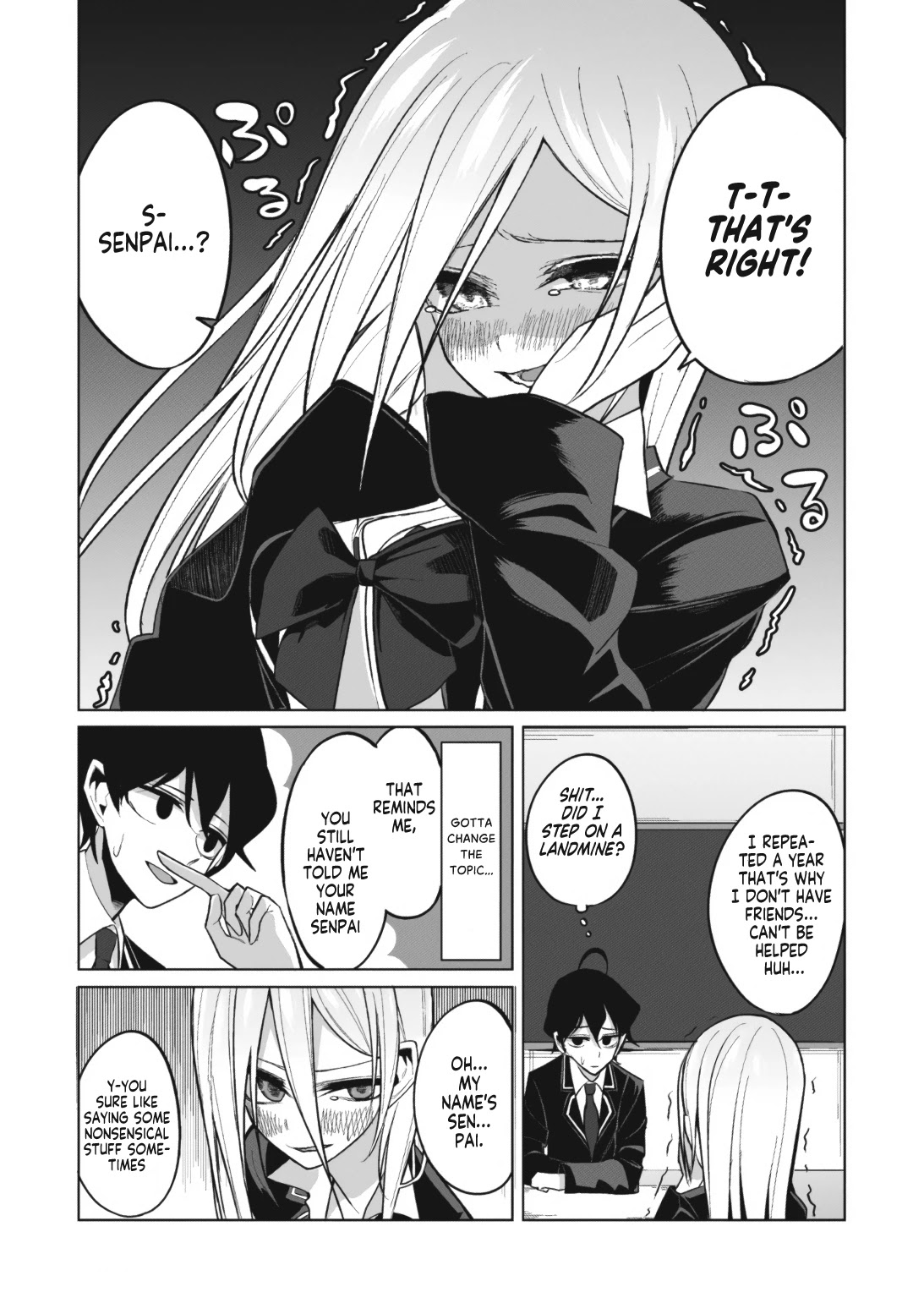 Mizuki-senpai no Koi Uranai Chapter 3 page 6 - Chapter 3
