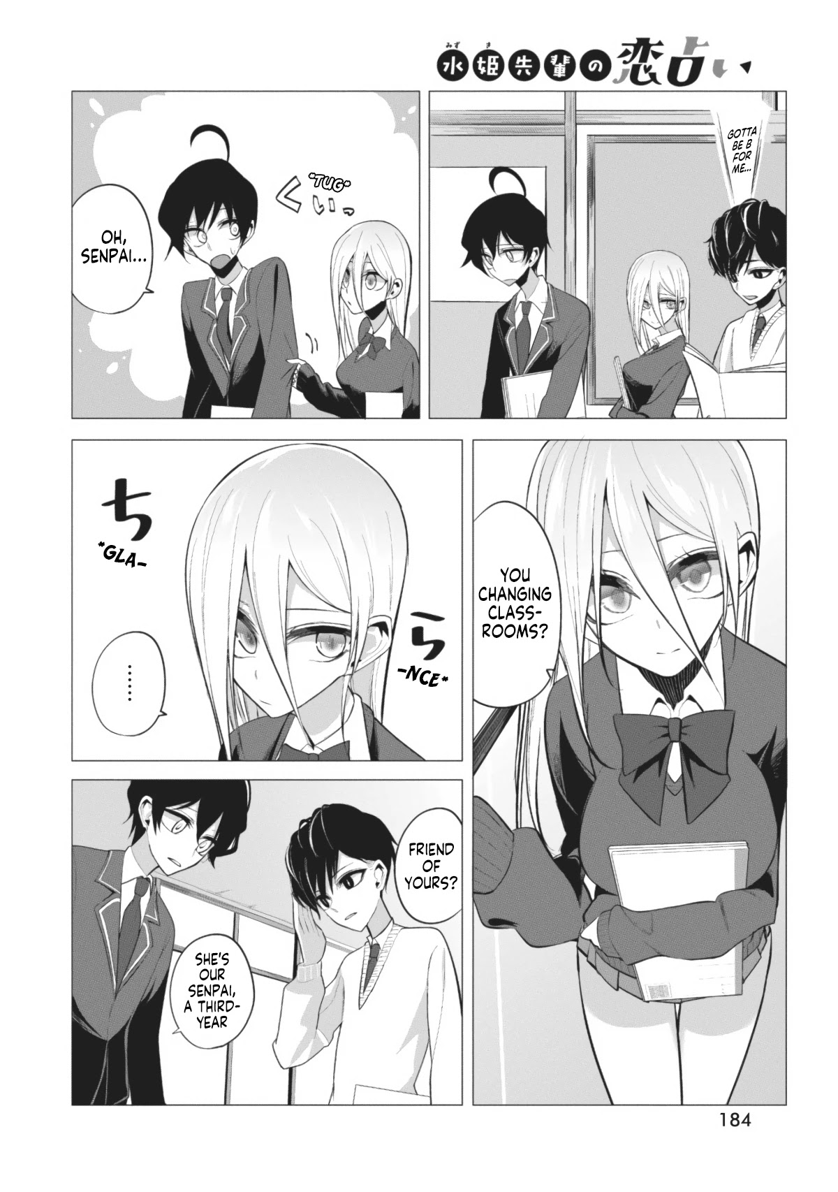 Mizuki-senpai no Koi Uranai Chapter 4 page 2 - Chapter 4