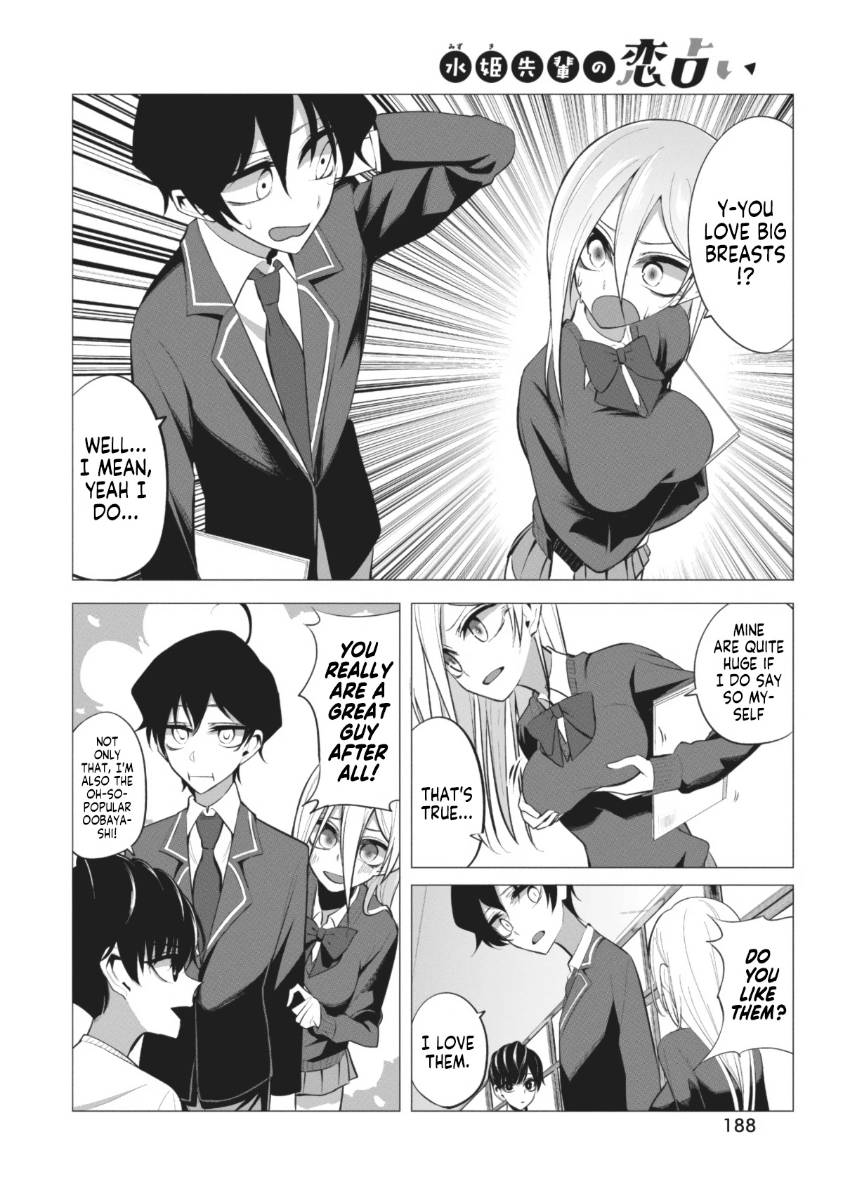 Mizuki-senpai no Koi Uranai Chapter 4 page 6 - Chapter 4