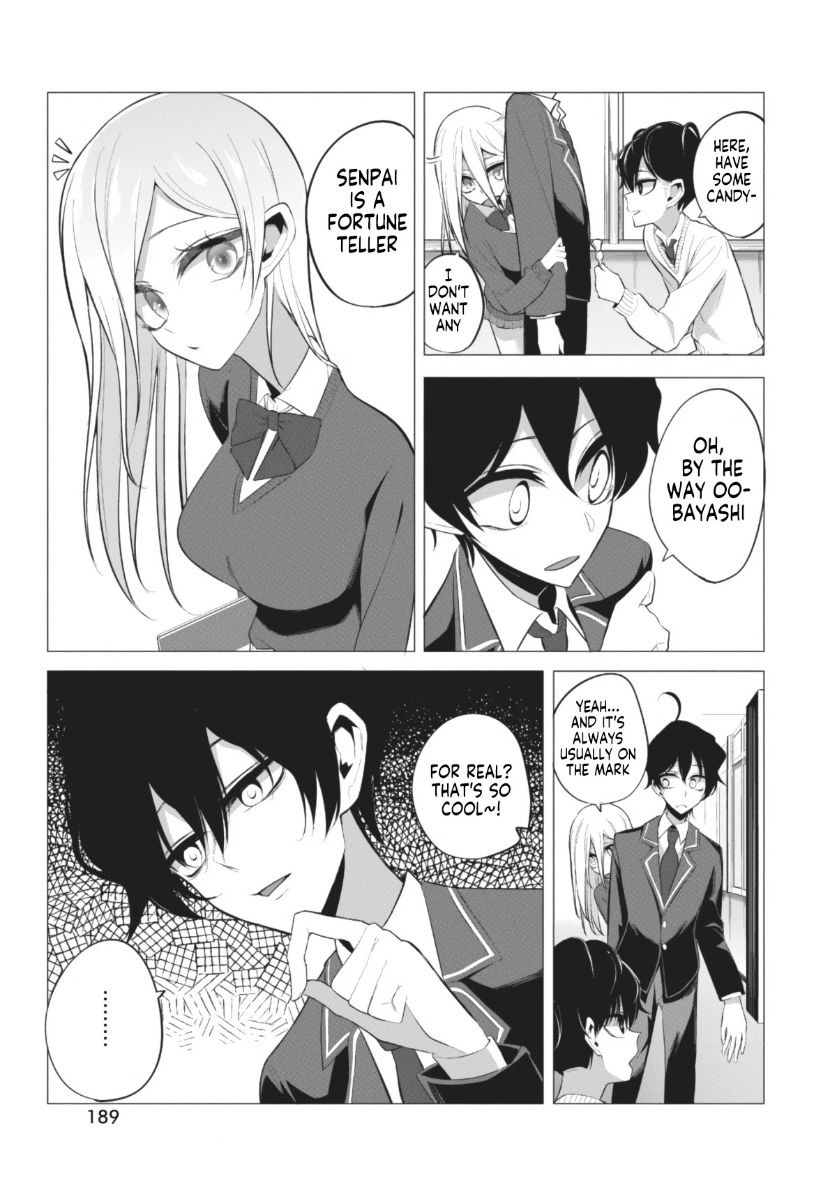 Mizuki-senpai no Koi Uranai Chapter 4 page 7 - Chapter 4
