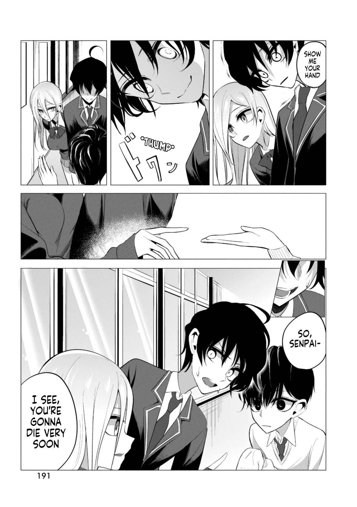 Mizuki-senpai no Koi Uranai Chapter 4 page 9 - Chapter 4