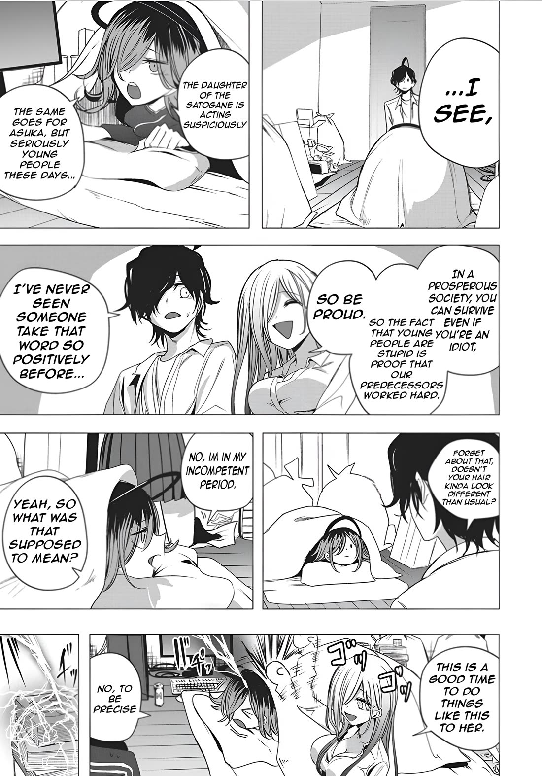 Mizuki-senpai no Koi Uranai Chapter 49 page 5 - Chapter 49