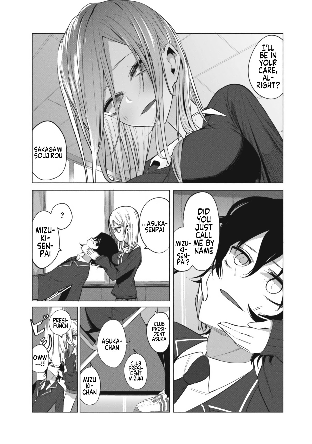 Mizuki-senpai no Koi Uranai Chapter 5 page 13 - Chapter 5