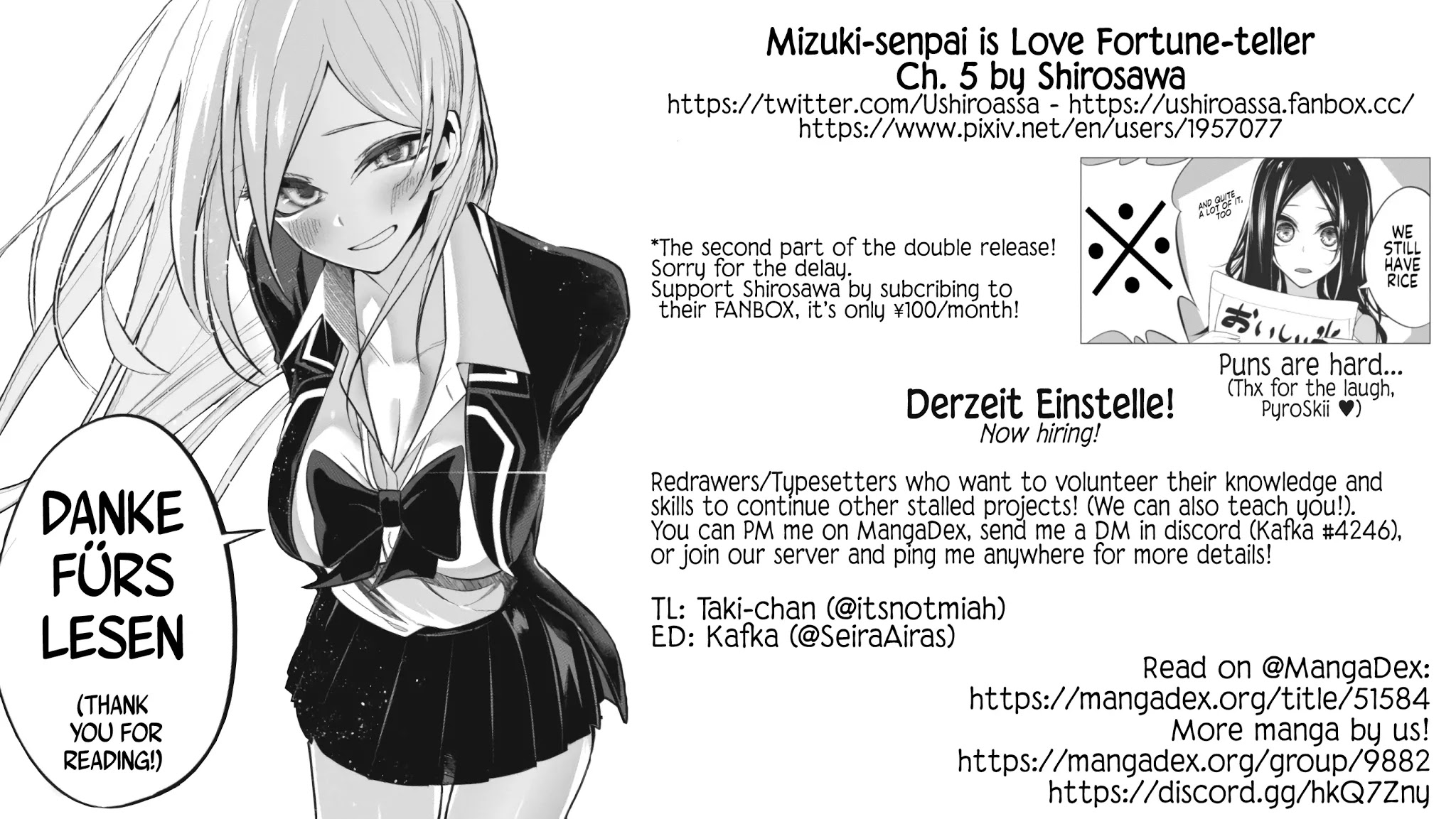 Mizuki-senpai no Koi Uranai Chapter 5 page 15 - Chapter 5