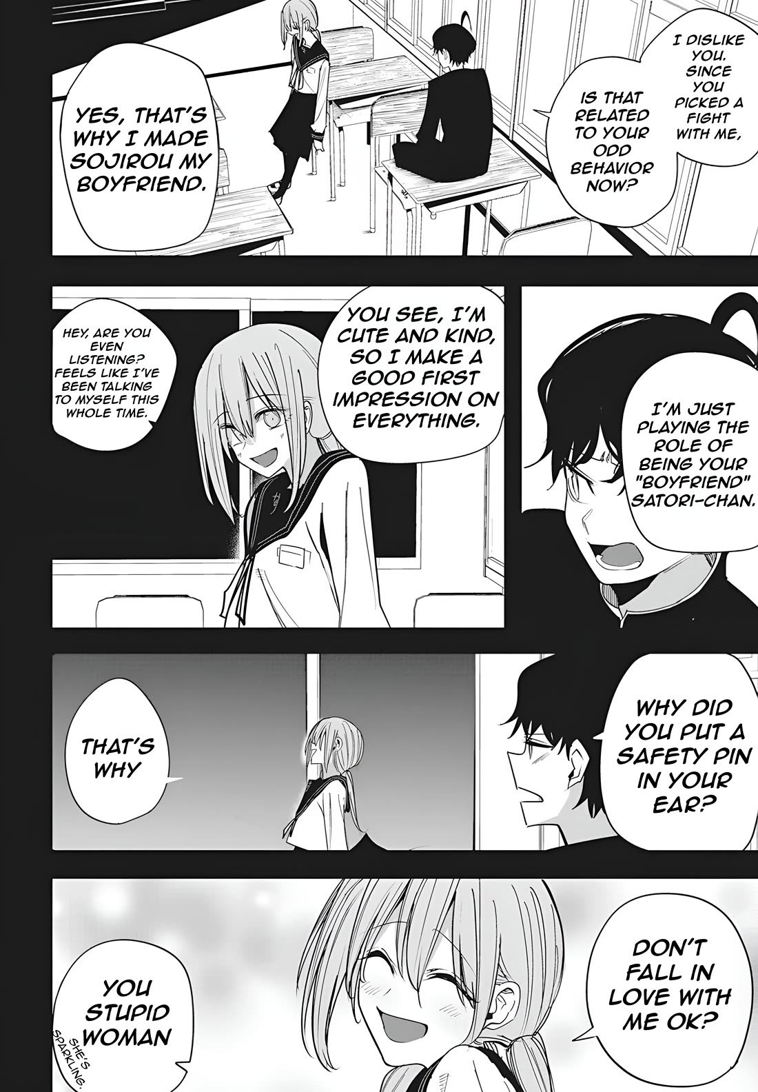 Mizuki-senpai no Koi Uranai Chapter 50 page 4 - Chapter 50