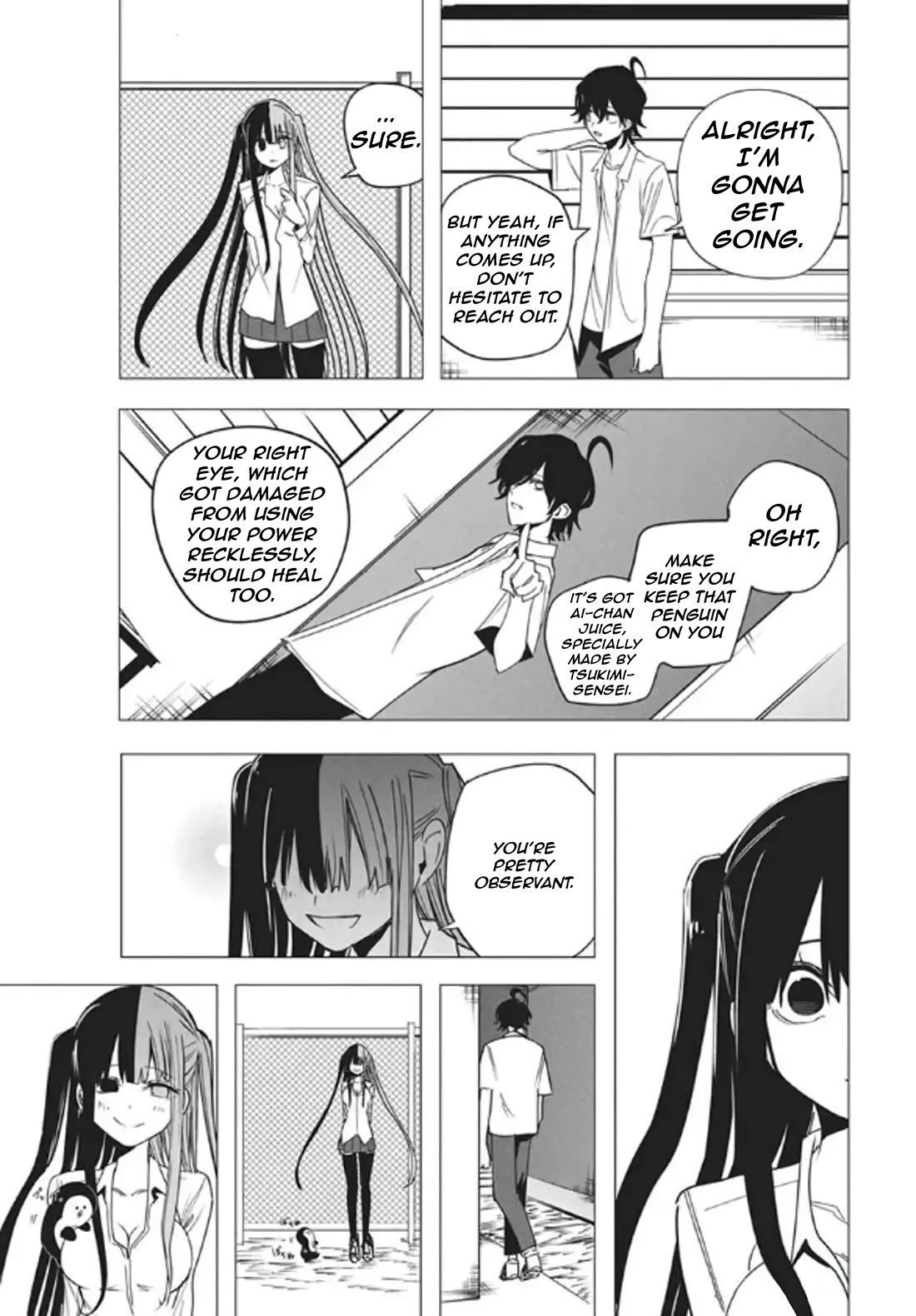 Mizuki-senpai no Koi Uranai Chapter 53 page 11 - Chapter 53