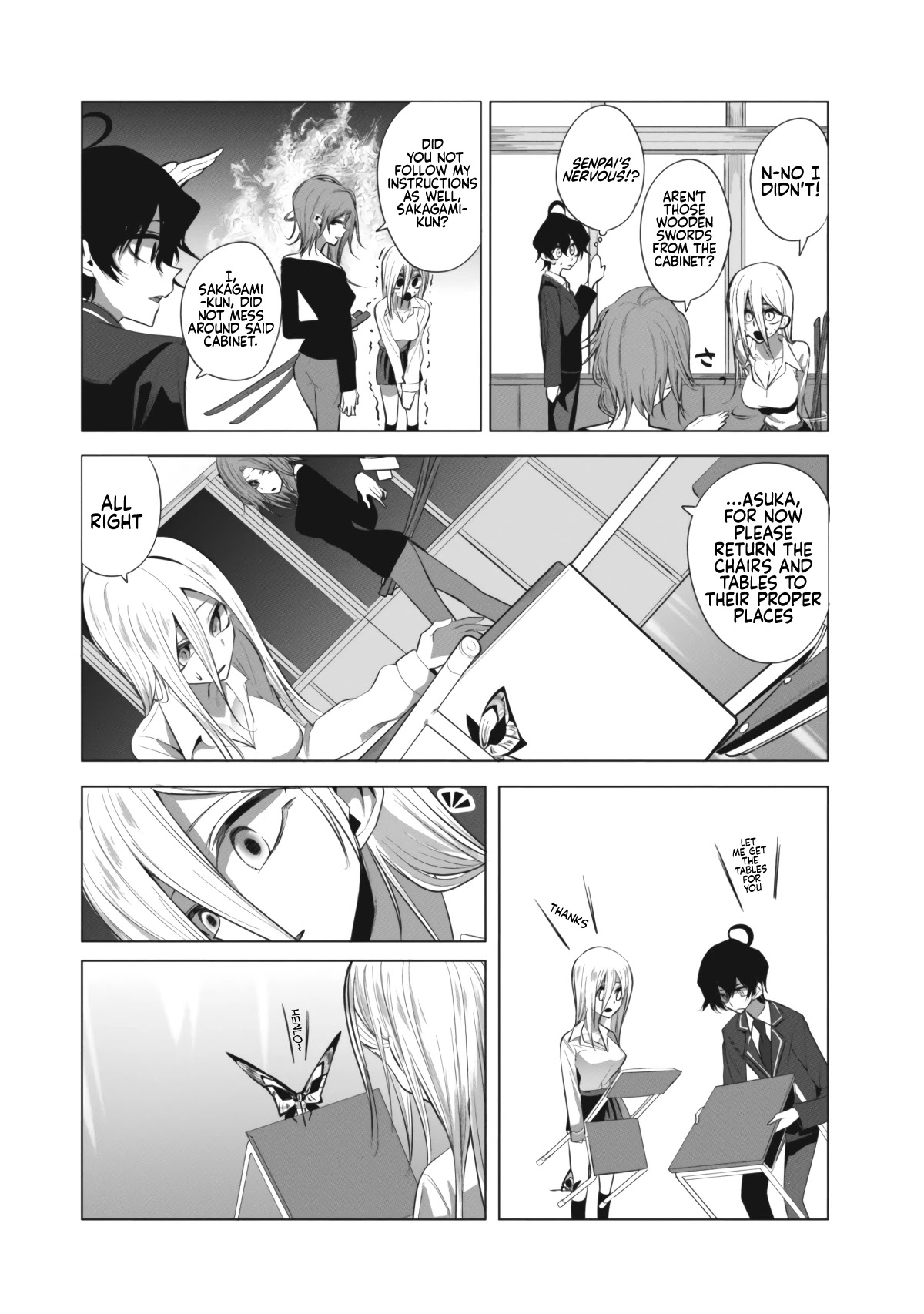 Mizuki-senpai no Koi Uranai Chapter 6 page 10 - Chapter 6