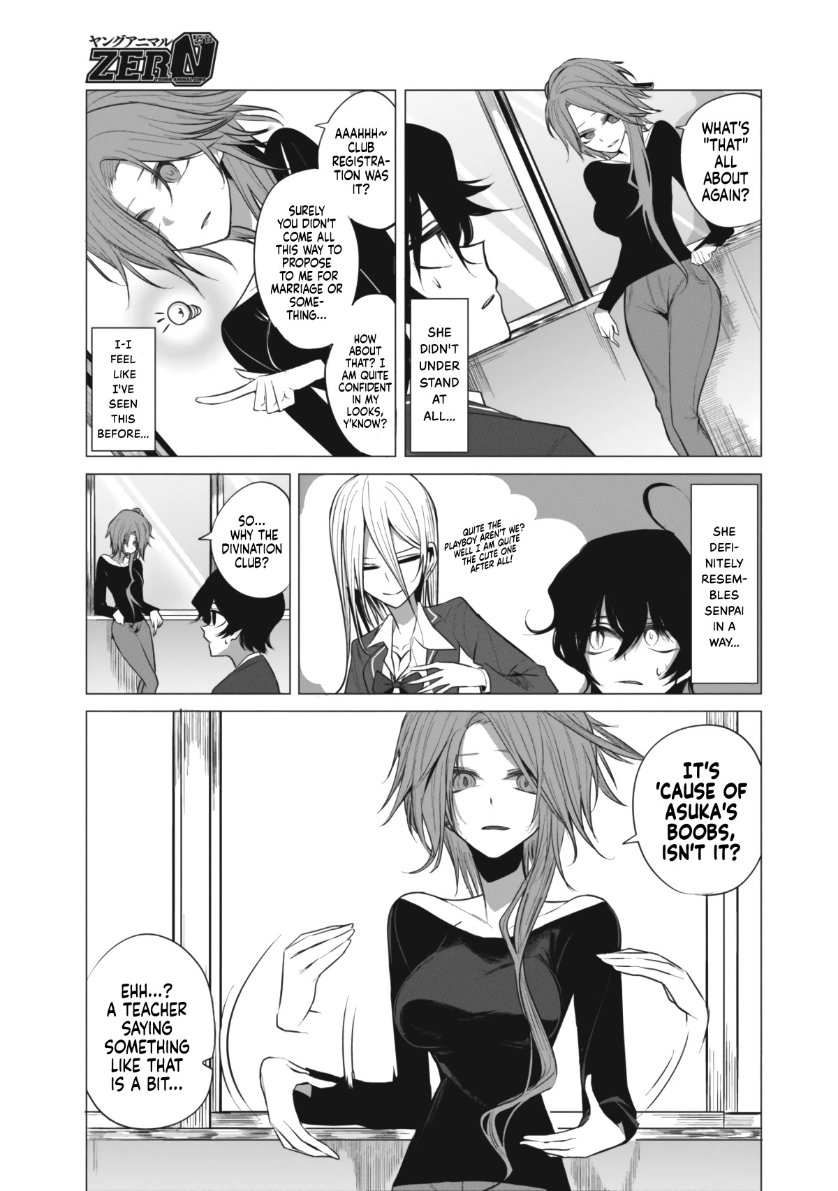 Mizuki-senpai no Koi Uranai Chapter 6 page 3 - Chapter 6