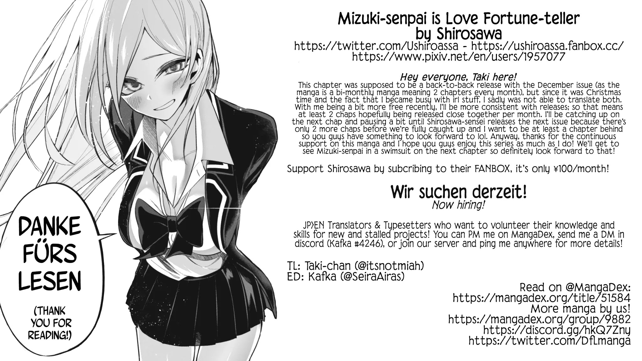 Mizuki-senpai no Koi Uranai Chapter 7 page 15 - Chapter 7