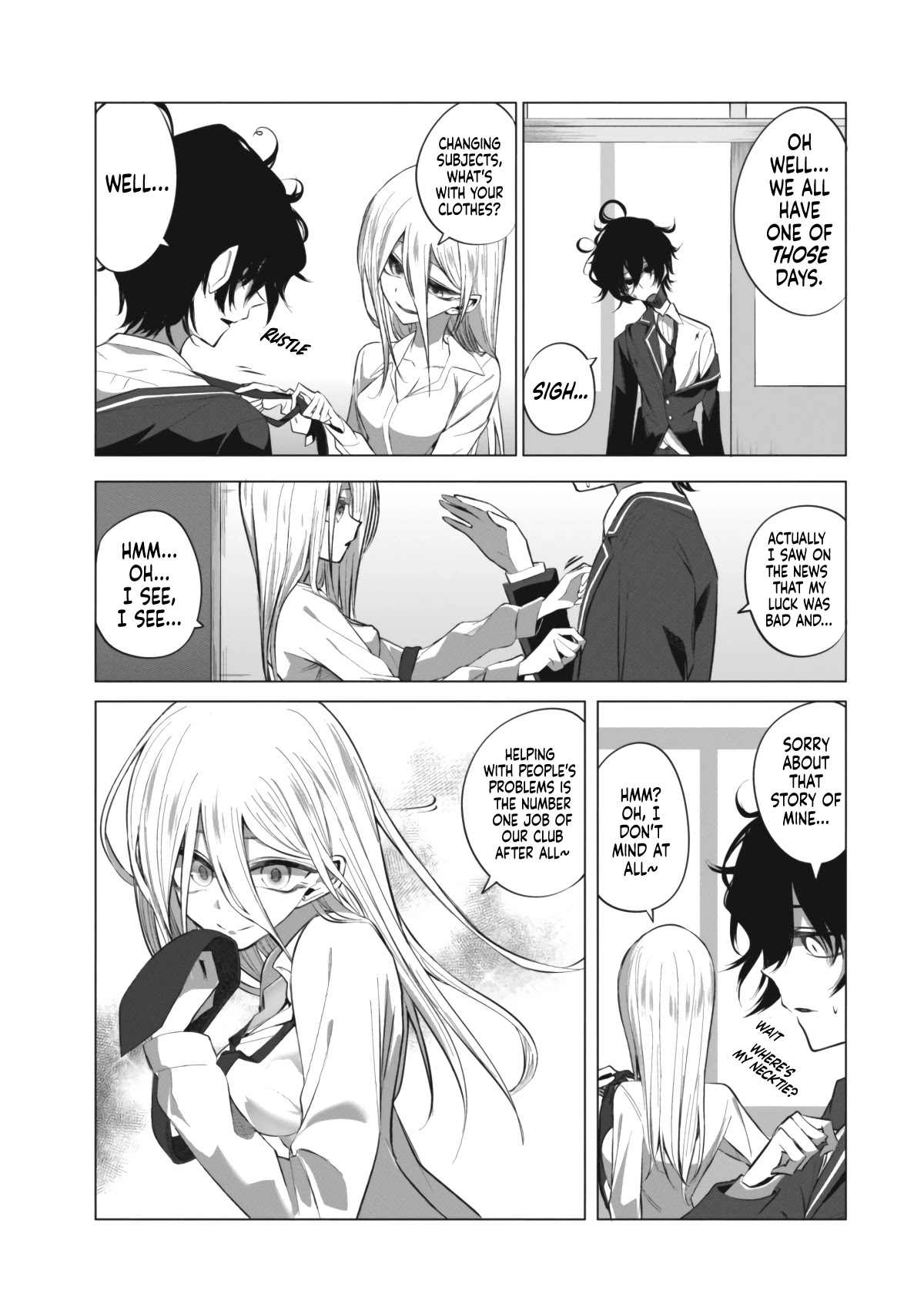 Mizuki-senpai no Koi Uranai Chapter 7 page 3 - Chapter 7