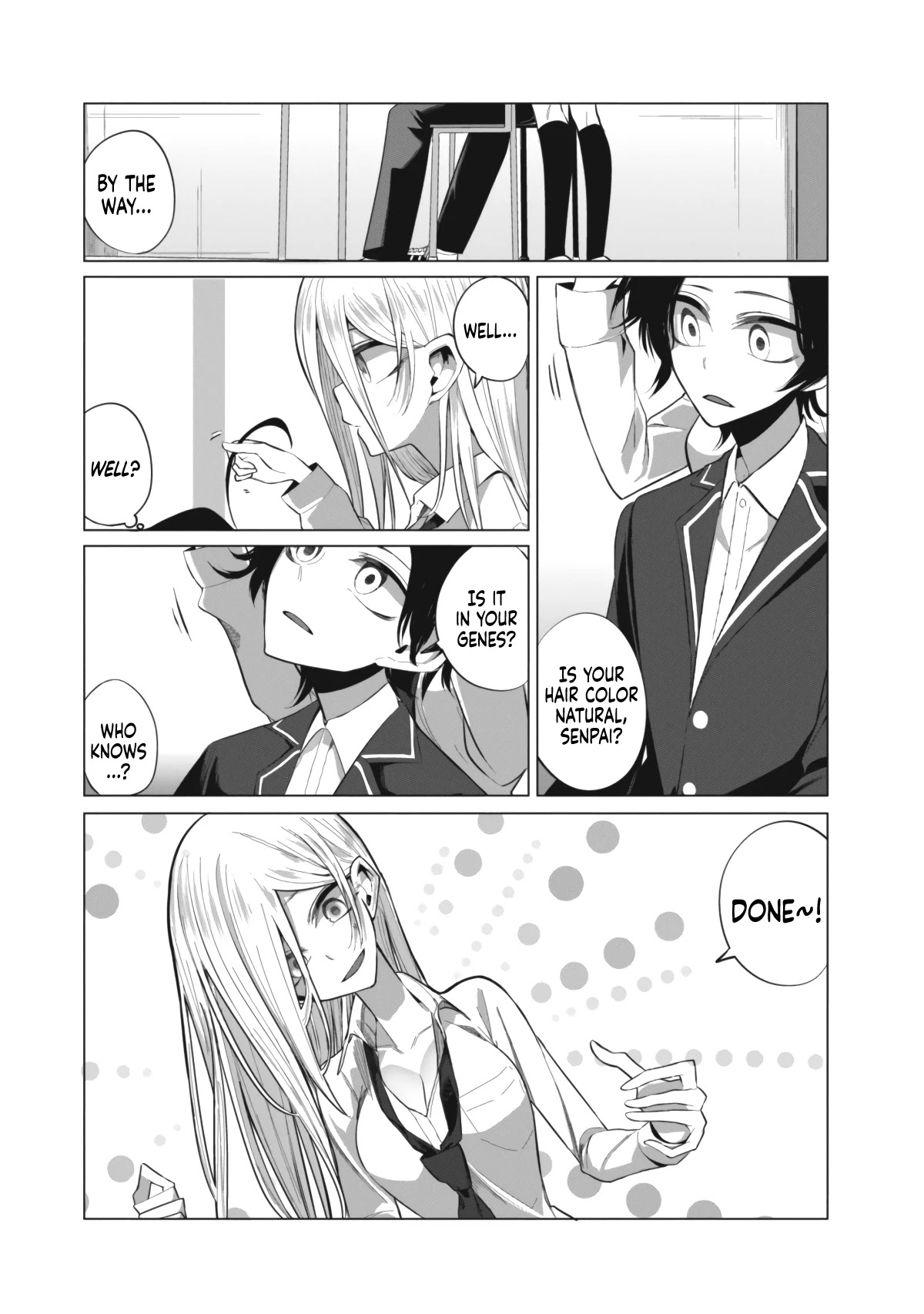 Mizuki-senpai no Koi Uranai Chapter 7 page 4 - Chapter 7