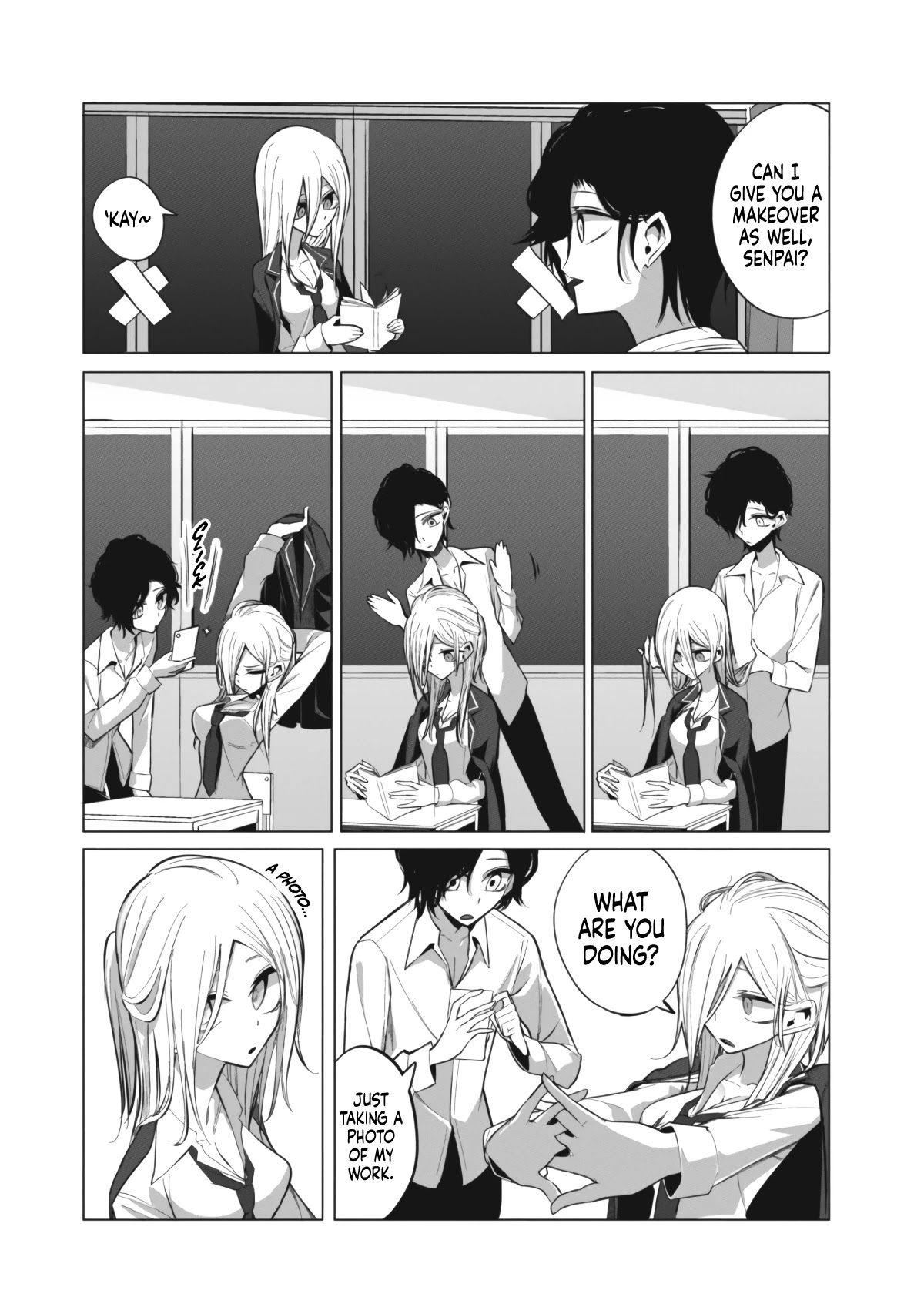 Mizuki-senpai no Koi Uranai Chapter 7 page 8 - Chapter 7
