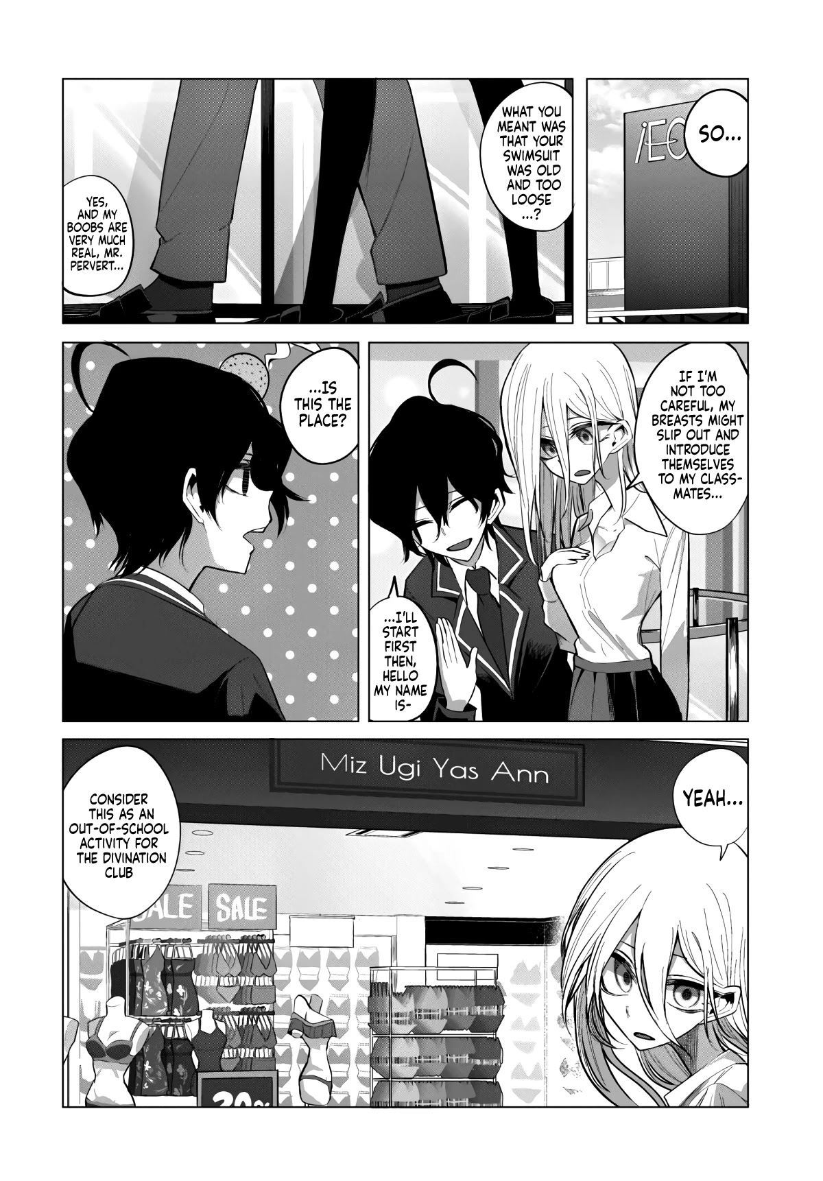 Mizuki-senpai no Koi Uranai Chapter 8 page 2 - Chapter 8