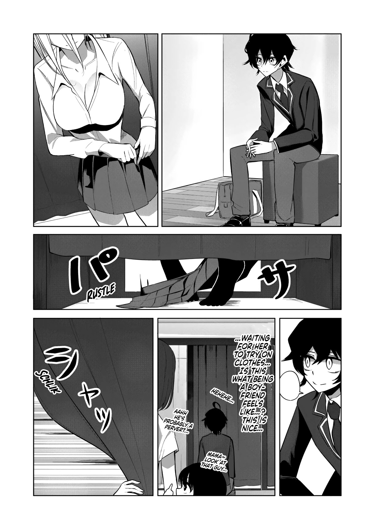 Mizuki-senpai no Koi Uranai Chapter 8 page 3 - Chapter 8